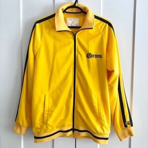 Corona Beer, Promotional Full Zip, Embroidered, Logo, Track Jacket, Mens Size M
